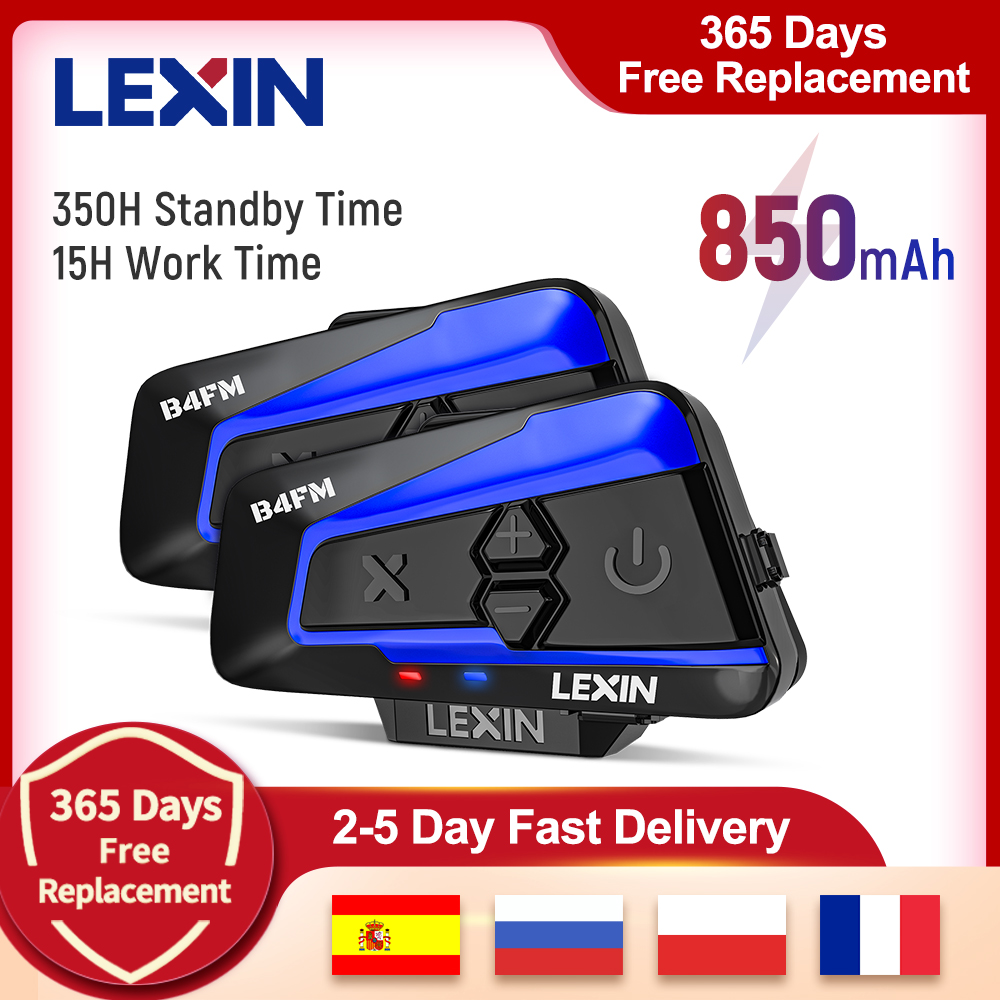 Motorcycle Intercom With Fm Radio - Intercomunicador Bluetooth para Capacete de Moto