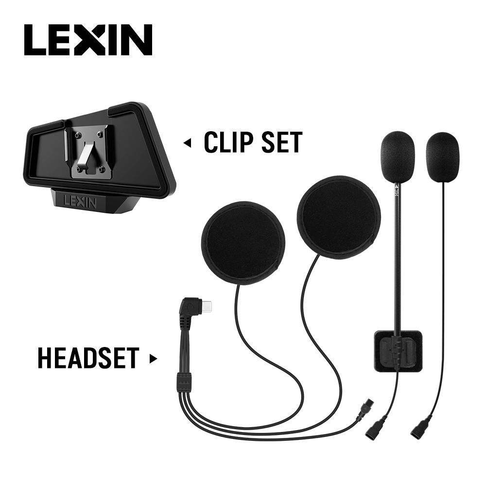 Bluetooth Headset Helmet 1000M - Conjunto de Fone de Ouvido e