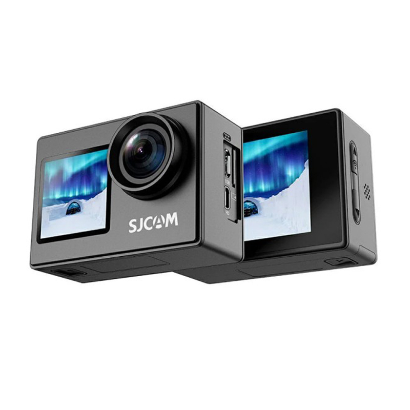 Helmet Camera 4K Wifi - Câmera de Capacete Dual Screen-SJ4000 SJCAM