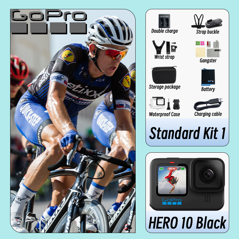 Helmet Camera 4K Wifi - Câmera de ação original GoPro HERO10