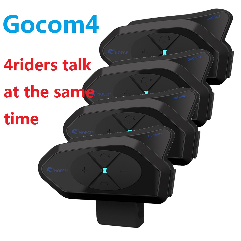 Bluetooth Headset Helmet 1000M - Motocicleta Bluetooth Intercom Capacete, Comunicador Headset,