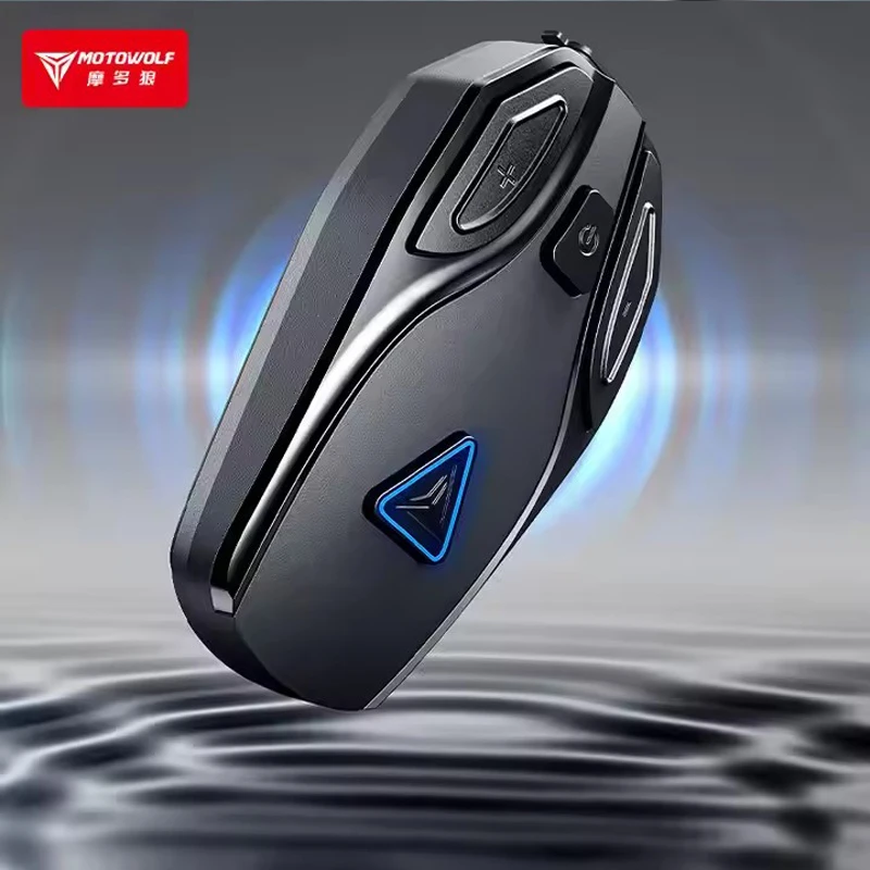 Helmet Bluetooth Headset Waterproof - Capacete de Motocicleta com Fone de
