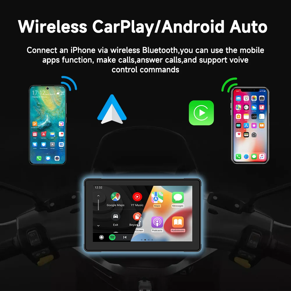 7 Polegada motocicleta multimí - Motorcycle Gps Navigator Waterproof avaliação e preço