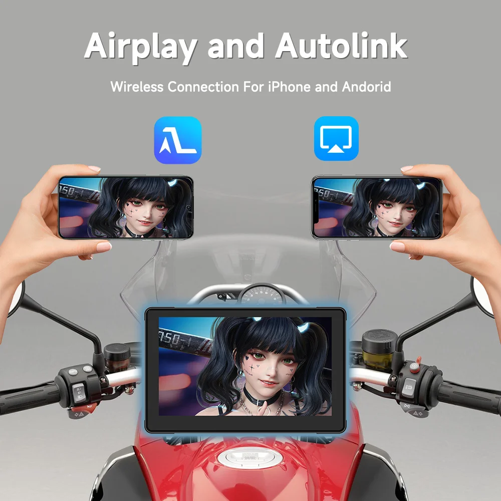 7 Polegada motocicleta multimí - Motorcycle Gps Navigator Waterproof avaliação e preço