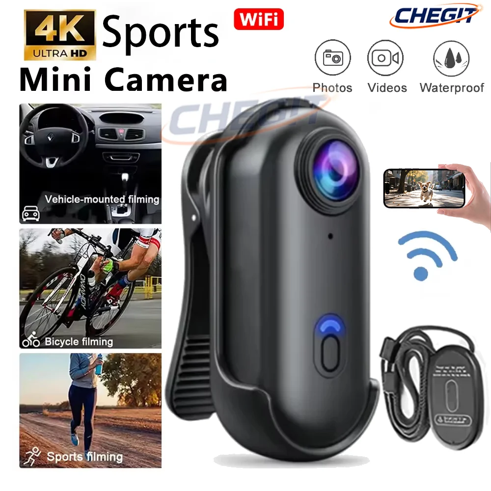 Câmera de ação esportiva à pro - Helmet Camera 4K Wifi avaliação e preço