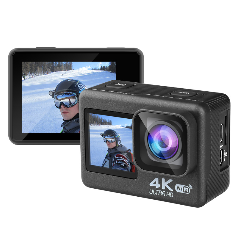 Câmera de ação ultra hd 4k, wi - Helmet Camera 4K Wifi avaliação e preço