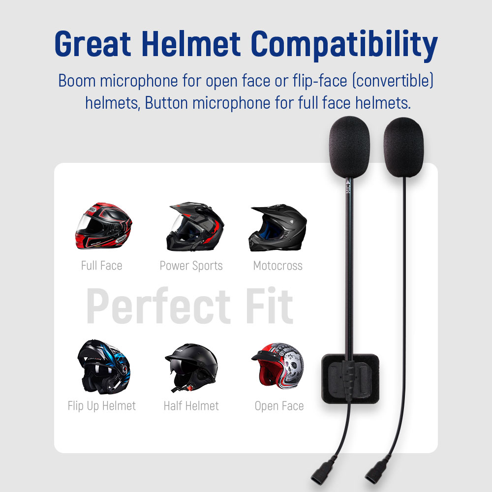 Conjunto de Fone de Ouvido e C - Bluetooth Headset Helmet 1000M avaliação e preço