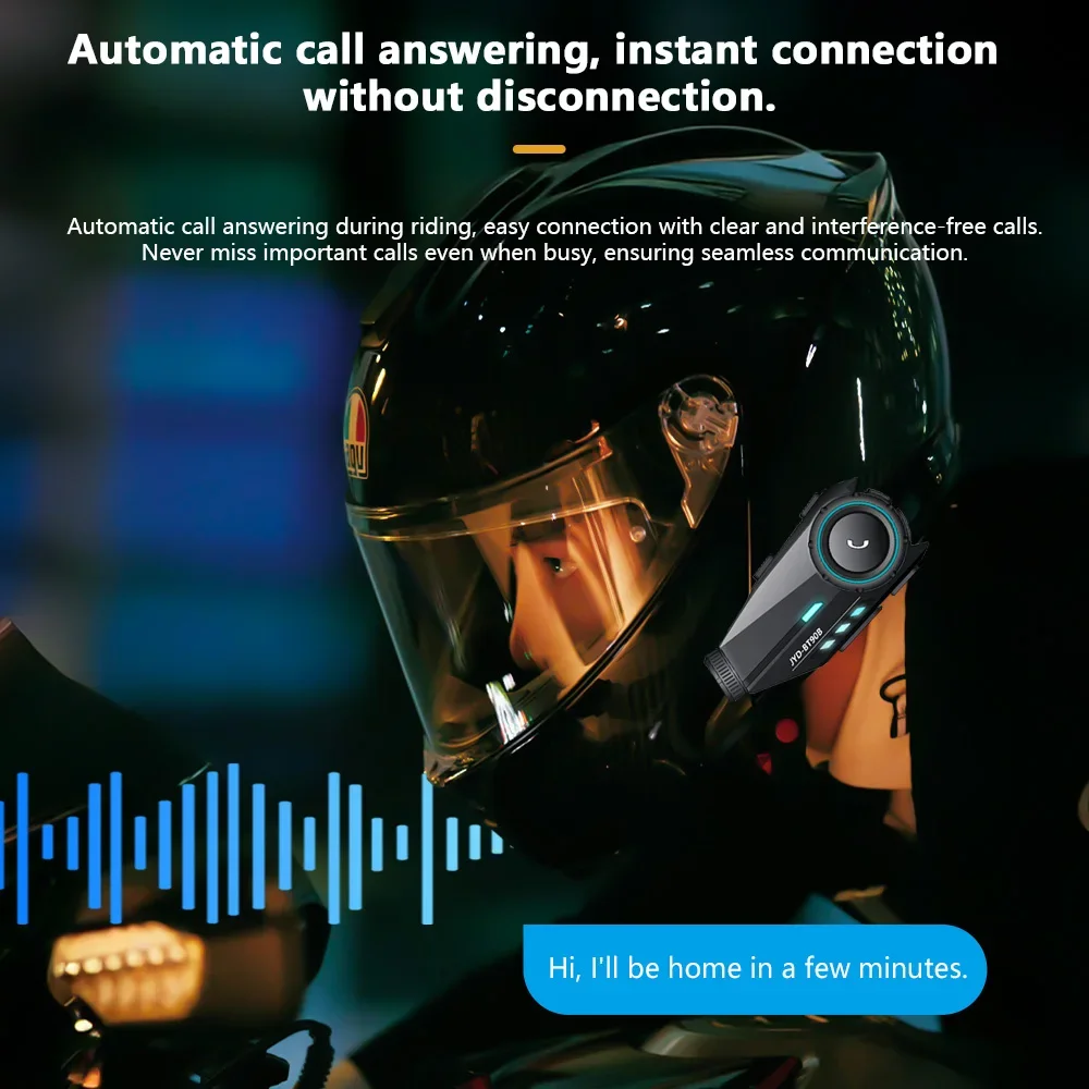 Fone de ouvido para capacete d - Bluetooth Headset Helmet 1000M avaliação e preço