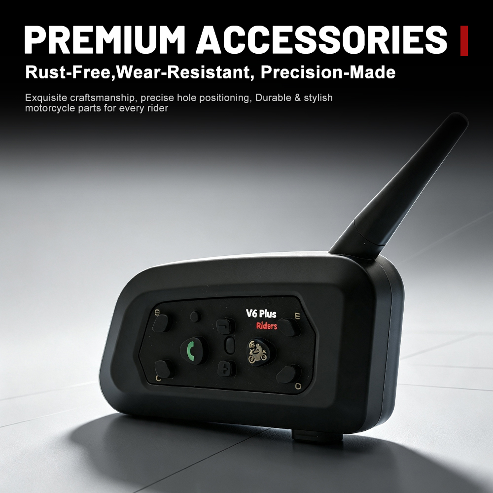 Intercomunicador Bluetooth par - Motorcycle Helmet Intercom 6 Rider avaliação e preço