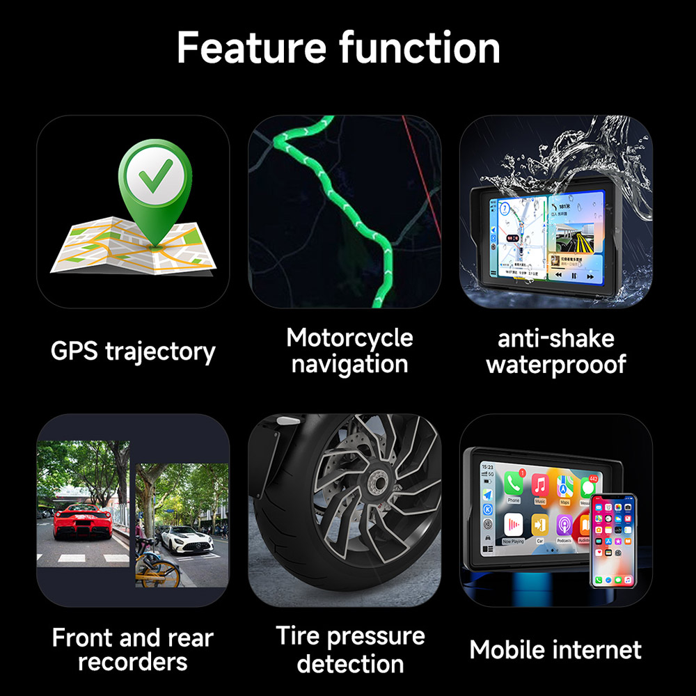 Reprodutor Multimídia para Mot - Motorcycle Gps Navigator Waterproof avaliação e preço