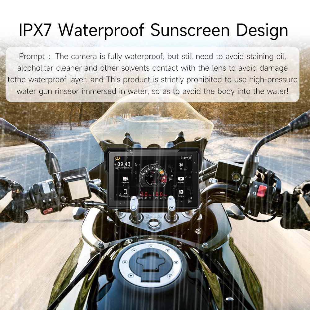 Reprodutor Multimídia para Mot - Motorcycle Gps Navigator Waterproof avaliação e preço