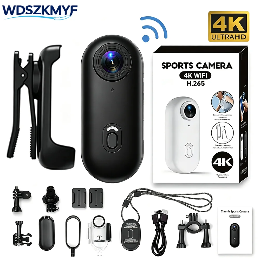 Câmera de Ação Magnética WiFi  - Helmet Camera 4K Wifi avaliação e preço