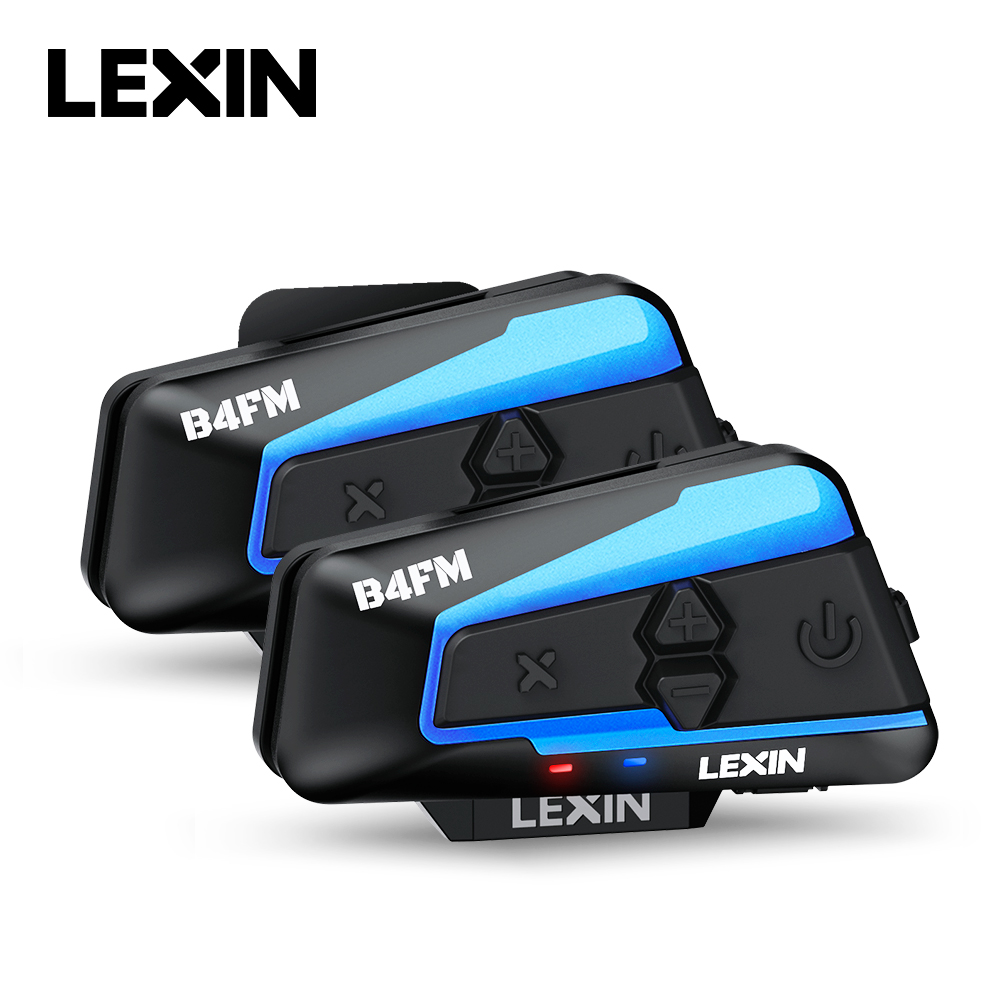 Lexin B4FM-X Bluetooth Motocic - Motorcycle Intercom With Fm Radio avaliação e preço
