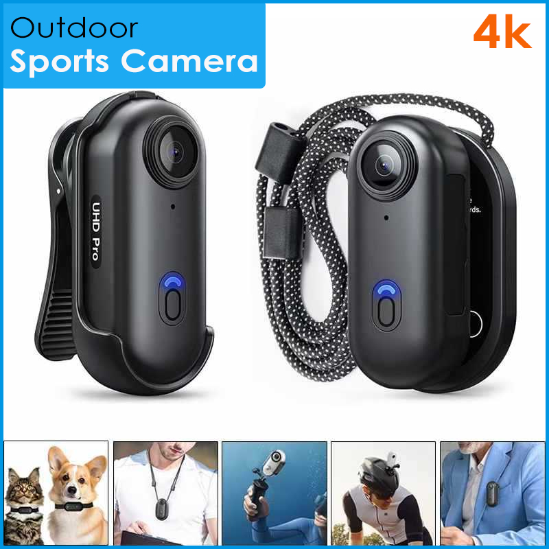 4k câmera de esportes ao ar li - Helmet Communication System Camera avaliação e preço