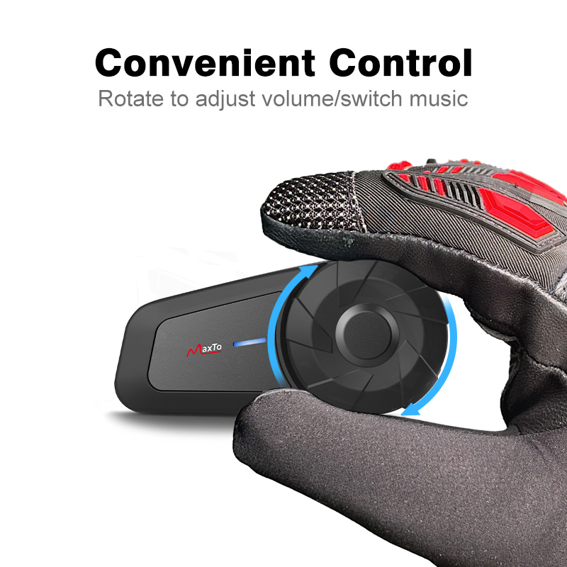 1/2 pçs maxto mx1 capacete da  - Helmet Bluetooth Headset Waterproof avaliação e preço