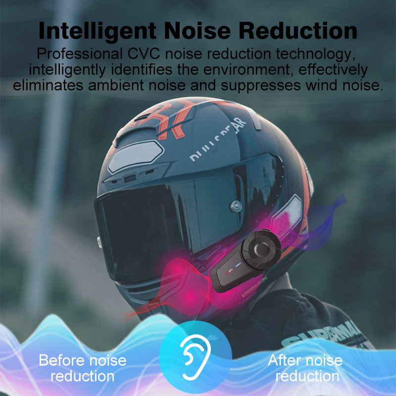 1/2 pçs maxto mx1 capacete da  - Helmet Bluetooth Headset Waterproof avaliação e preço