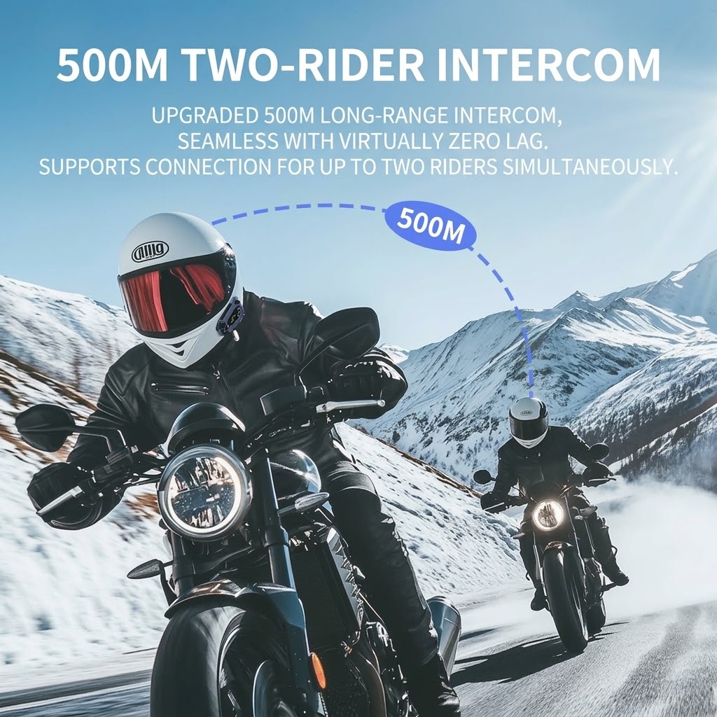Fone de Ouvido Bluetooth para  - Motorcycle Intercom With Fm Radio avaliação e preço