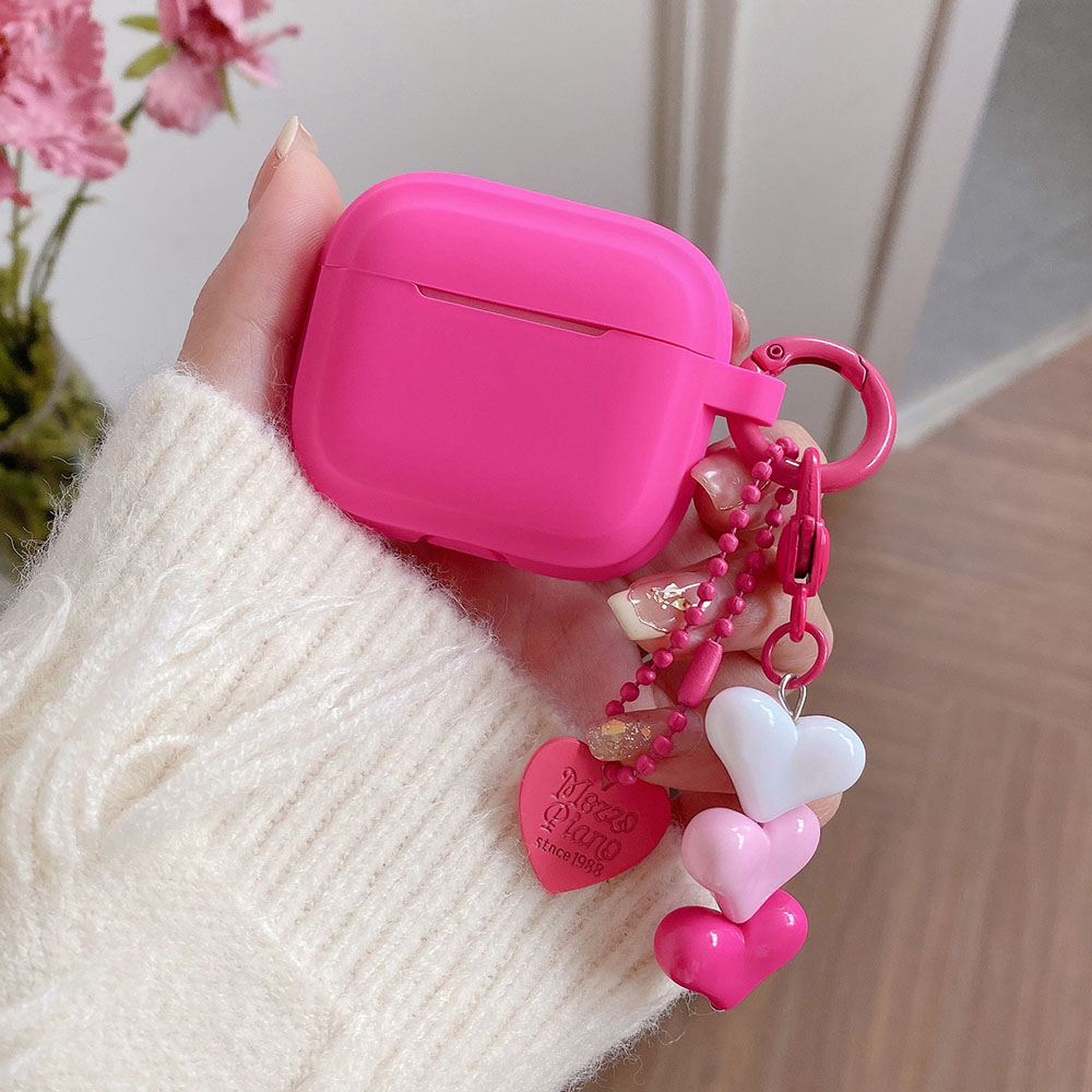 Silicone rosa coração pingente - Helmet Bluetooth Headset Waterproof avaliação e preço