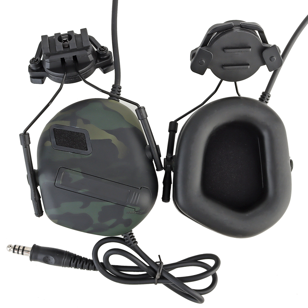 Lpred capacete tático fone de  - Helmet Headset Noise Cancellation avaliação e preço