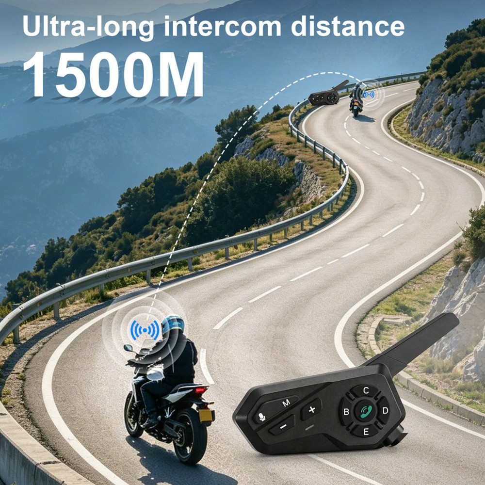 Intercomunicador de capacete p - Motorcycle Helmet Intercom 6 Rider avaliação e preço