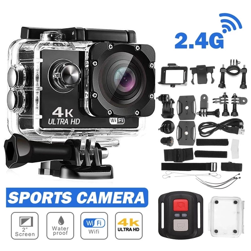 Câmera de ação ultra hd 4k/30f - Helmet Communication System Camera avaliação e preço