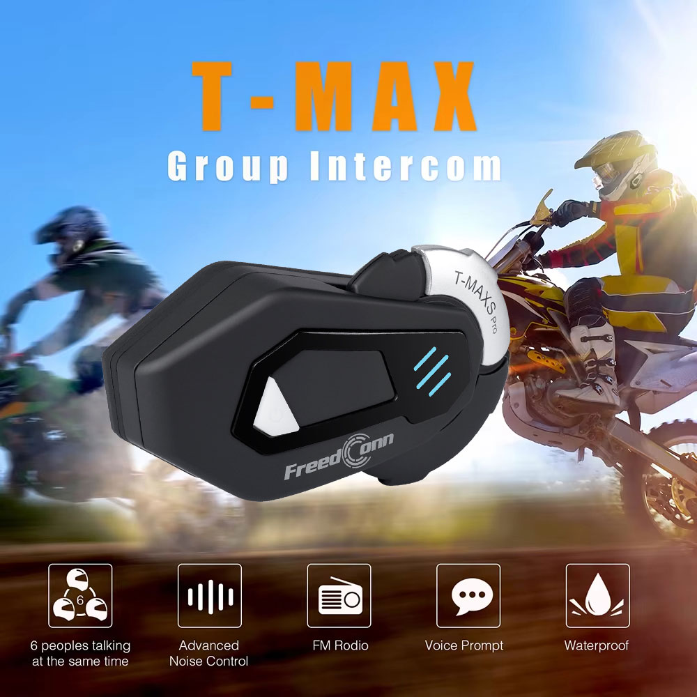 Intercomunicador Bluetooth par - Bluetooth Headset Helmet 1000M avaliação e preço