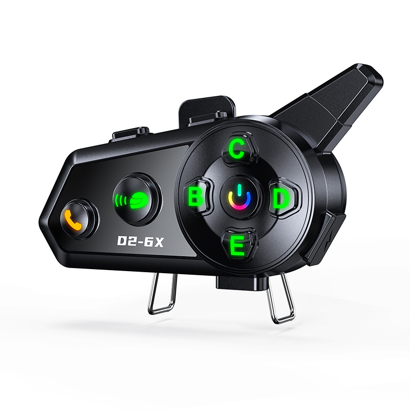 D2-6X Capacete de motocicleta  - Motorcycle Helmet Intercom 6 Rider avaliação e preço