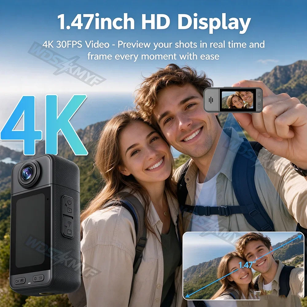 Câmera de Ação 4K com Botão de - Helmet Camera 4K Wifi avaliação e preço