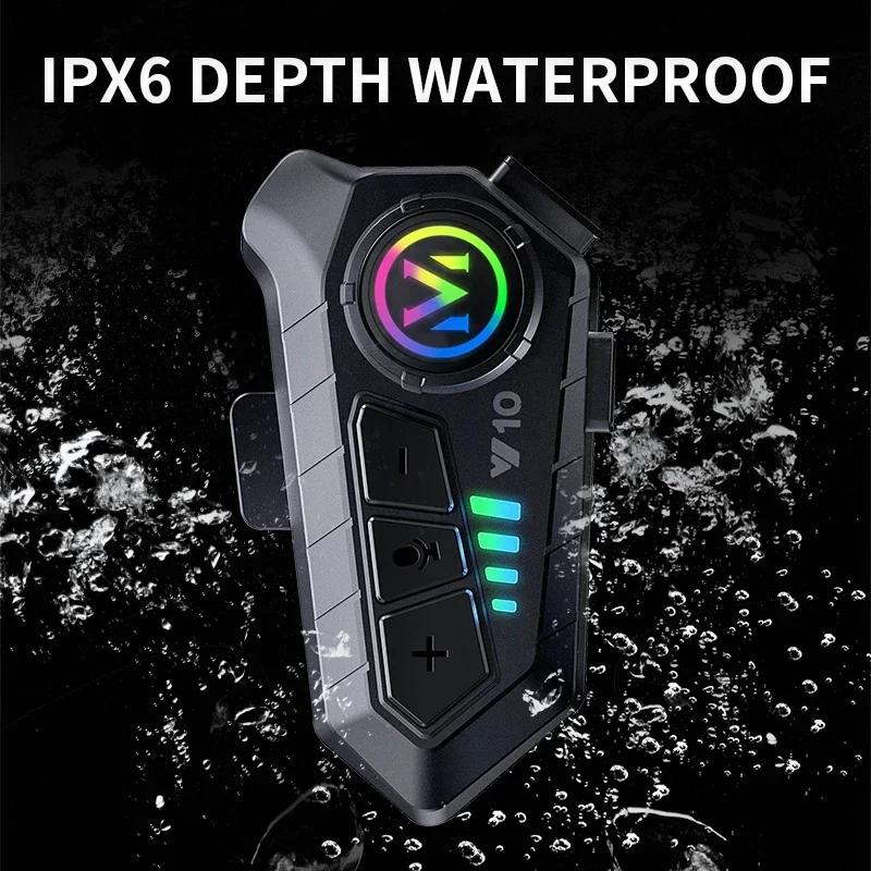 Fone de Ouvido Bluetooth 5.3 p - Motorcycle Intercom With Fm Radio avaliação e preço