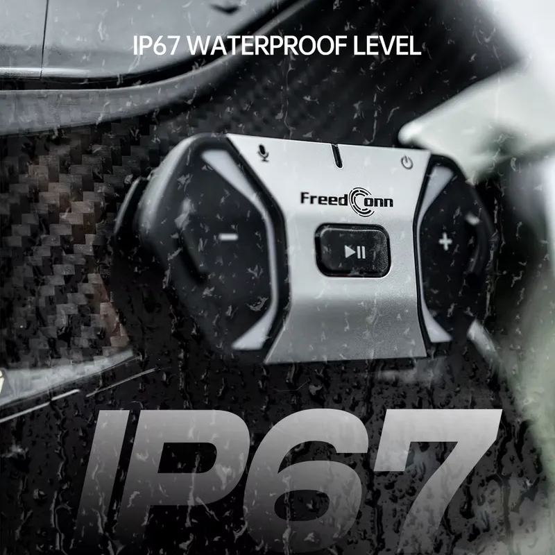 FreedConn FREE+ Intercomunicad - Helmet Bluetooth Headset Waterproof avaliação e preço