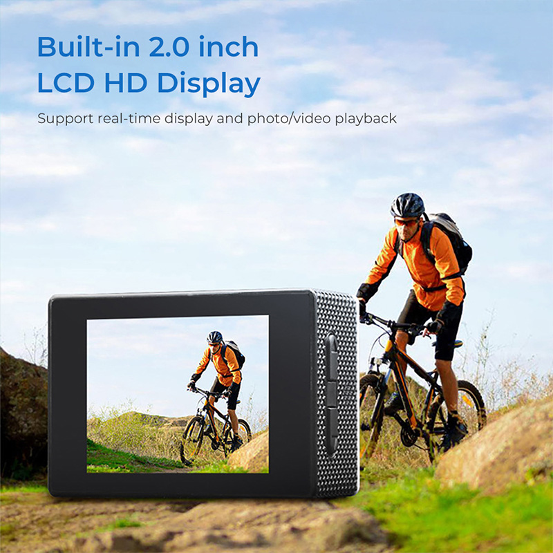 Câmera de ação 4k ultra hd, 3m - Helmet Communication System Camera avaliação e preço