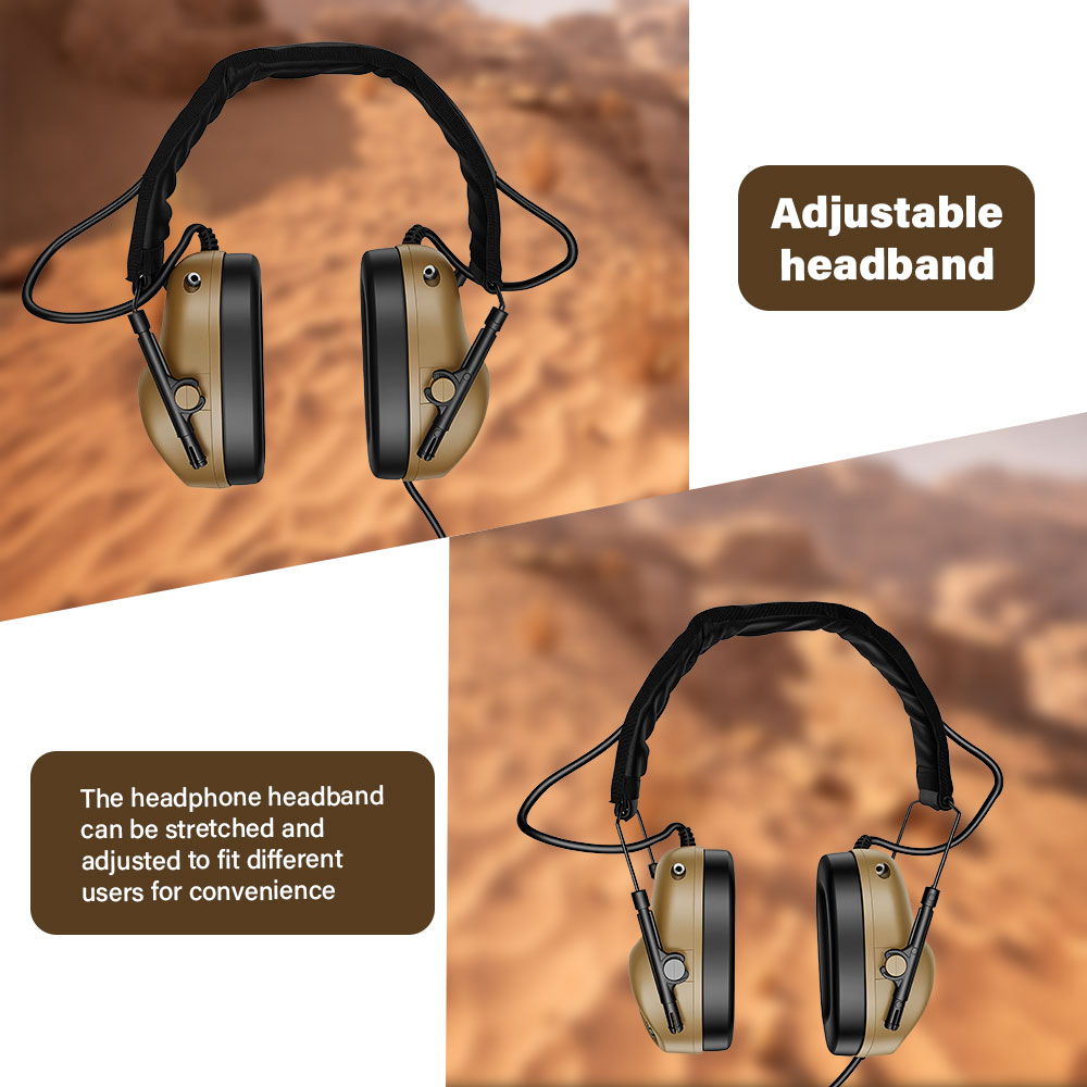 Fone de ouvido tático com redu - Helmet Headset Noise Cancellation avaliação e preço