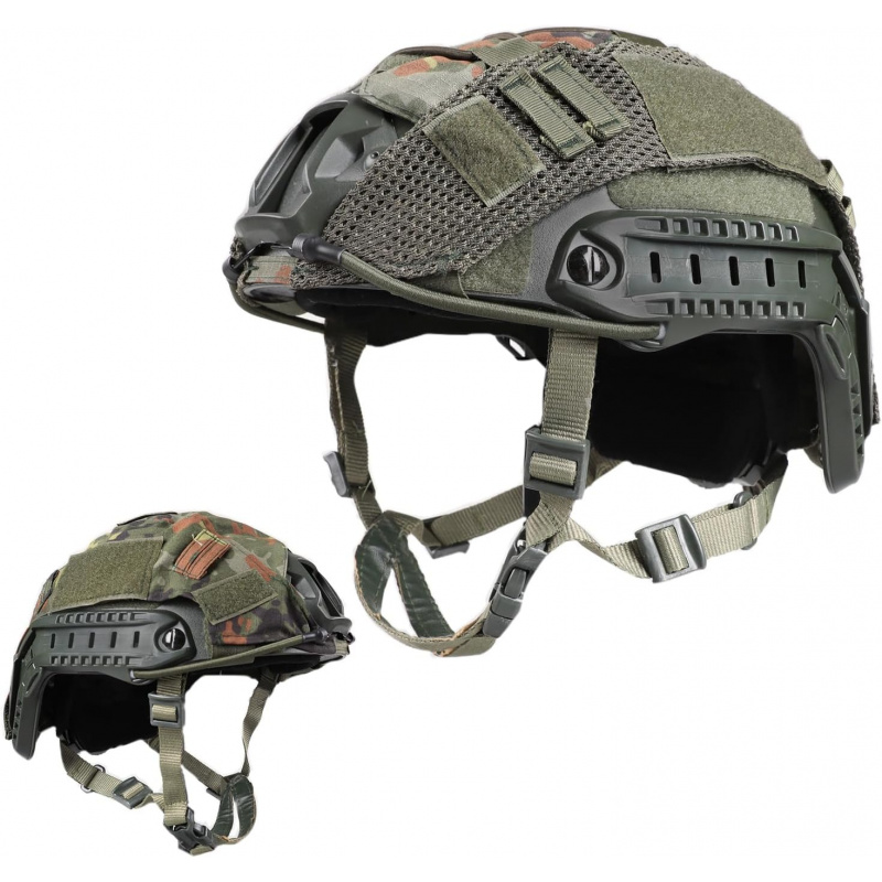 Capacete tático ajustável com  - Helmet Headset Noise Cancellation avaliação e preço