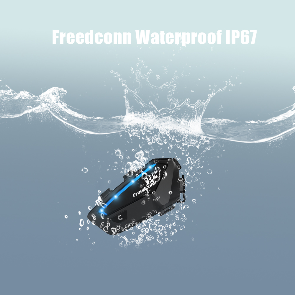 Interfone para capacete de mot - Bluetooth Headset Helmet 1000M avaliação e preço