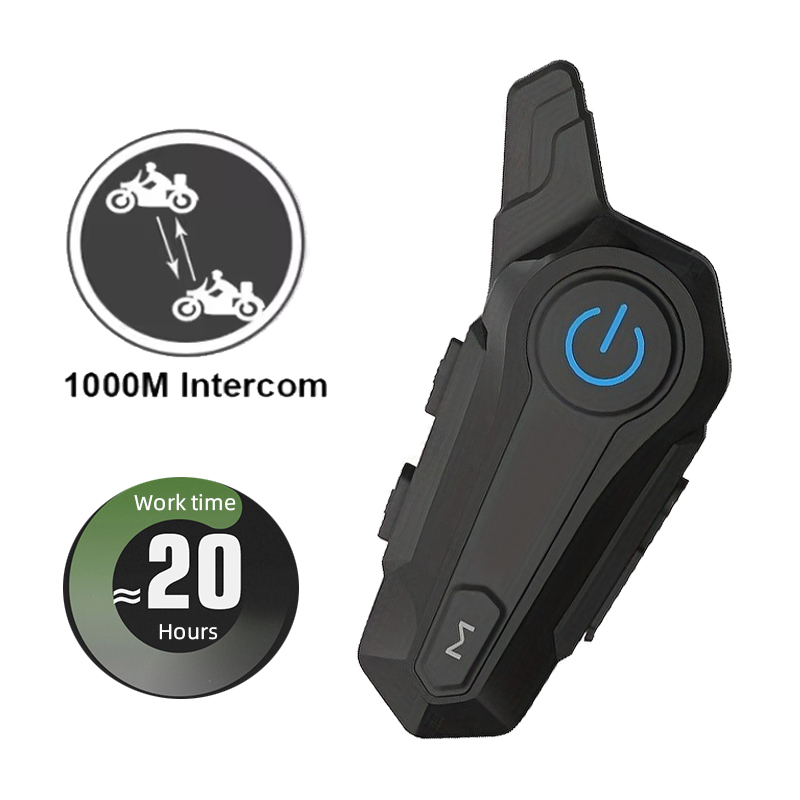 Intercomunicador Bluetooth par - Helmet Bluetooth Headset Waterproof avaliação e preço