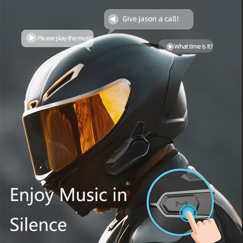 Intercomunicador Bluetooth par - Helmet Bluetooth Headset Waterproof avaliação e preço