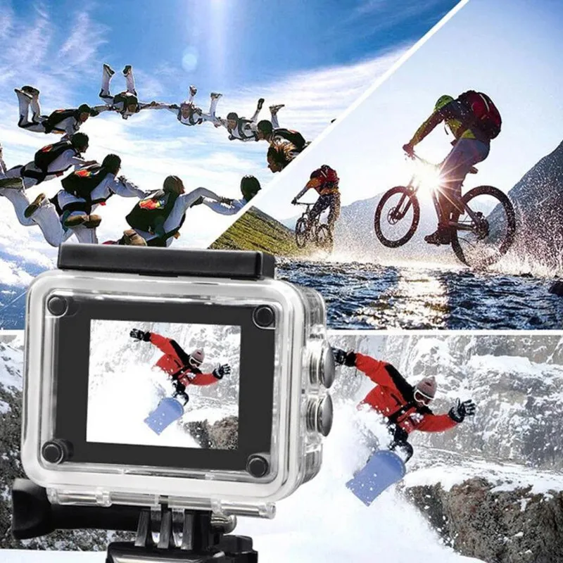 Câmera de ação 4k 1080p/30fps  - Helmet Camera 4K Wifi avaliação e preço