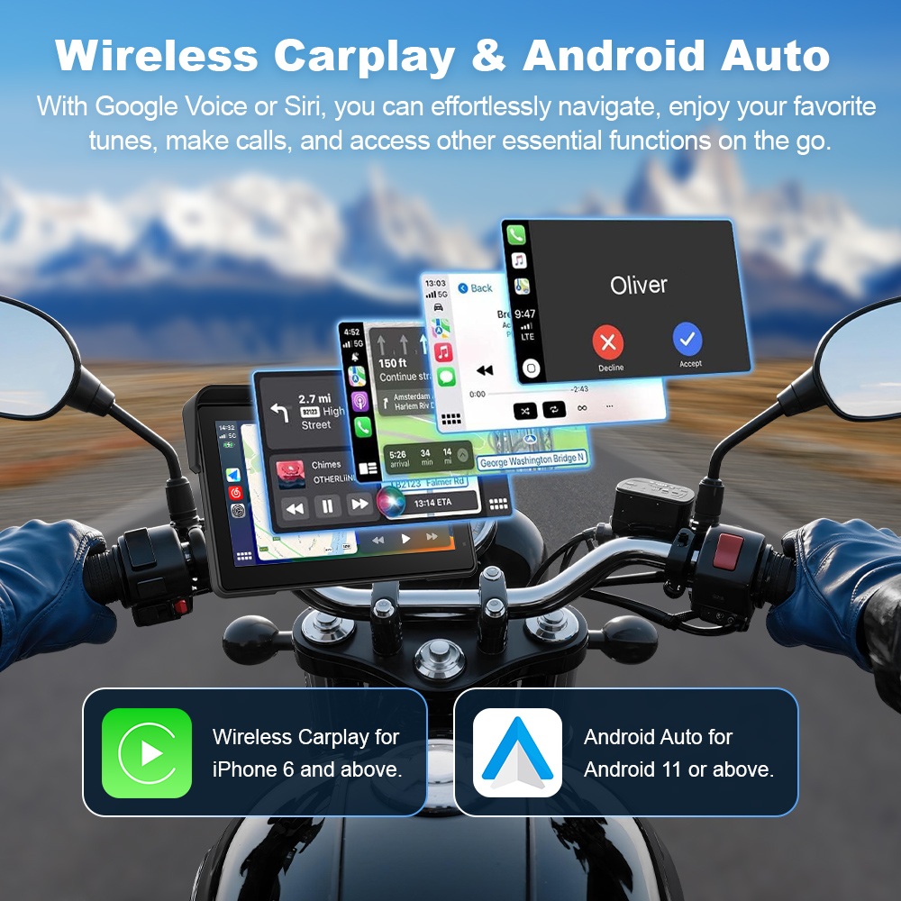 Navegador GPS com Tela Touch d - Motorcycle Gps Navigator Waterproof avaliação e preço